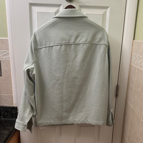 Zara Men's Soft Gray Shirt Jacket - Picture 3 of 3